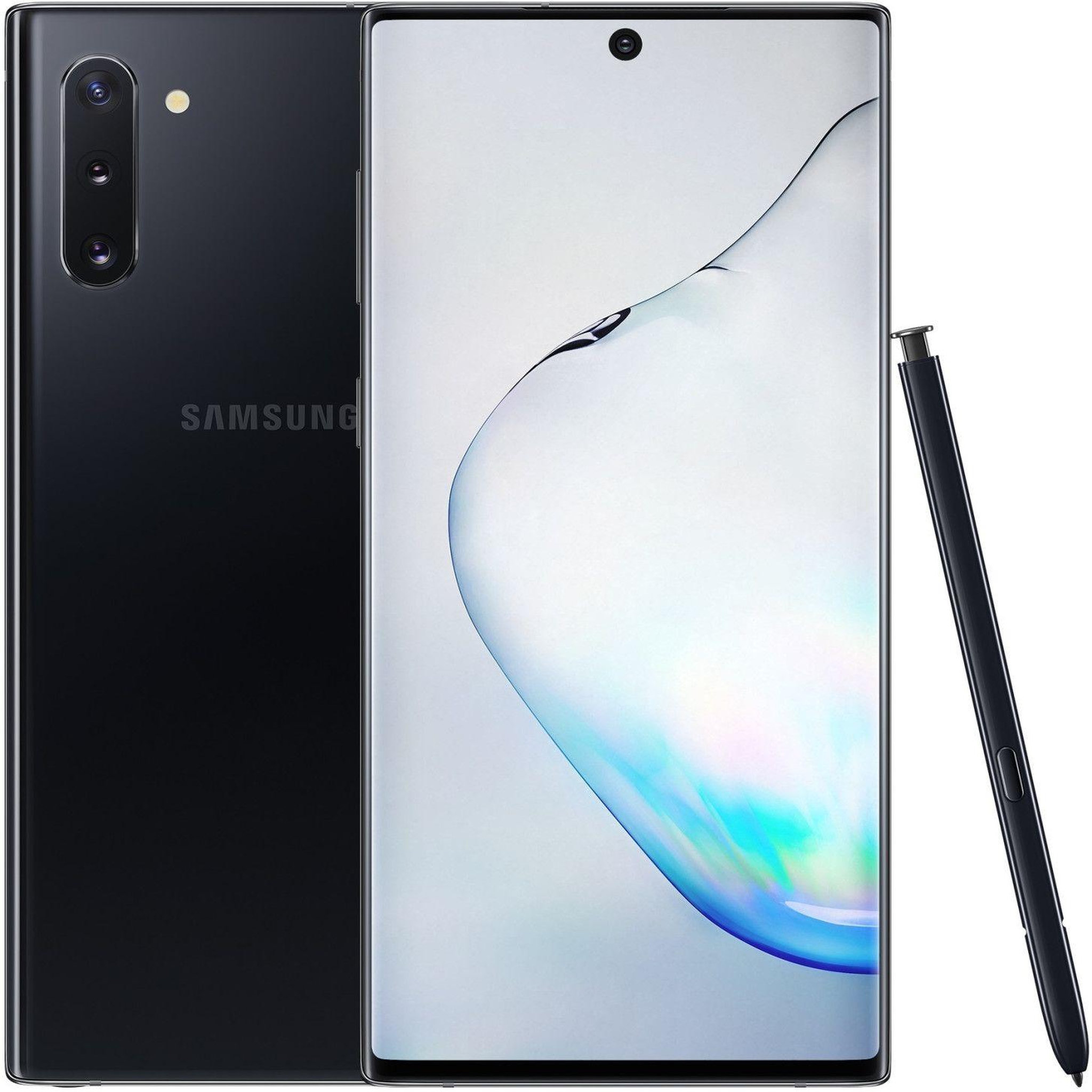 Voir la diapositive 1 : Samsung Galaxy Note 10 (Dual Sim) Reconditionné 256 Go - Grade A - Noir Cosmos