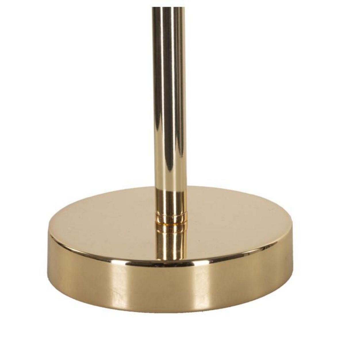 Paris Prix Lampe à Poser Imitation Plume  Palm  60cm Or & Gris