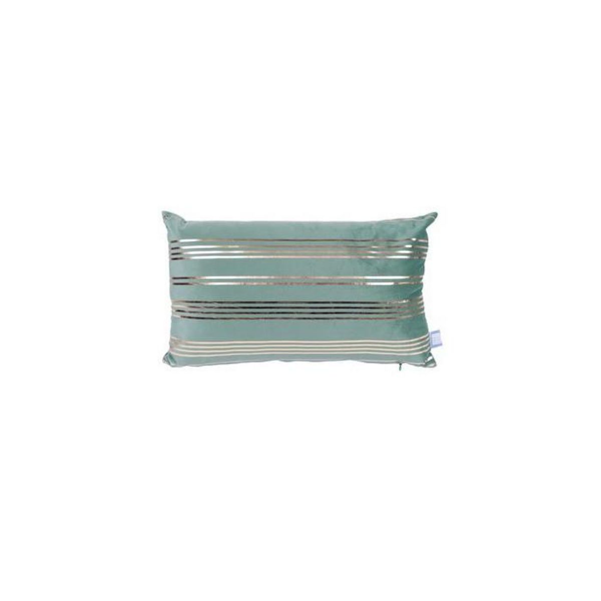 Paris Prix Lot de 2 Coussins Déco  Prisma V  30x50cm Menthe