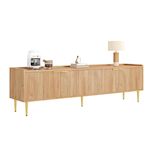 MERAX Meuble tv. Coloris disponibles : Marron, Blanc