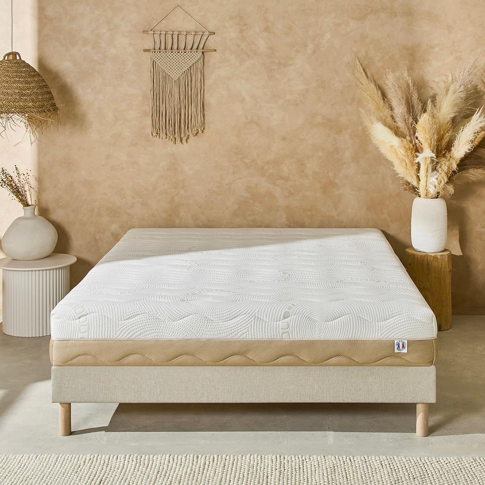 Voir la diapositive 2 : NUIT DE COTON Nuit de coton | matelas 4 saisons | mousse avec mémoire de forme
