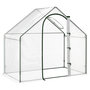 Voir la diapositive 1 : OUTSUNNY Serre de jardin balcon terrasse serre pour tomates 1,8L x 1l x 1,68H m acier PE imperméable transparent