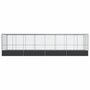 Voir la diapositive 3 : VIDAXL Voliere avec extension argente 832x207x212 cm acier
