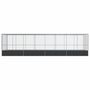 Voir la diapositive 3 : VIDAXL Voliere avec extension argente 832x207x212 cm acier