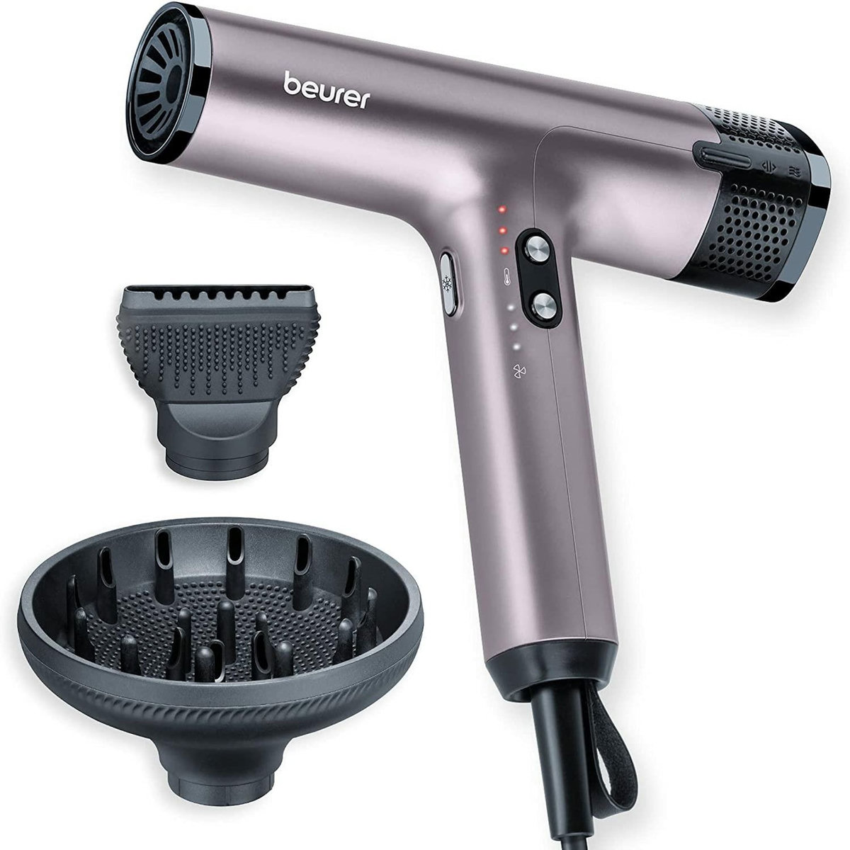 Beurer Beurer HC 100 sèche-cheveux 1700 W Noir, Gris