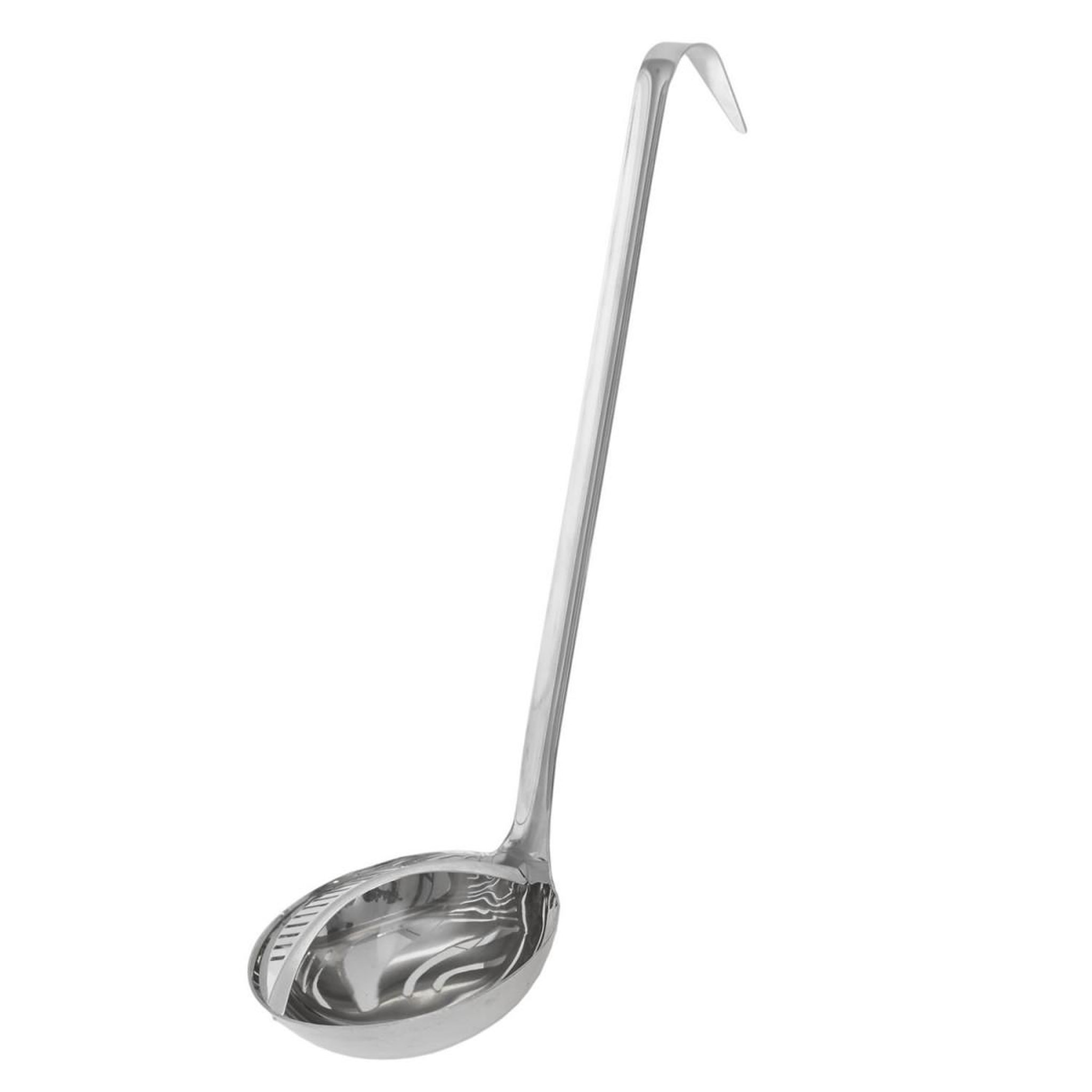 Voir la diapositive 3 : COOK CONCEPT Louche avec filtre  soupes  27cm argent