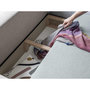 Voir la diapositive 4 : BEST MOBILIER Olli - canapé d'angle droit - convertible - avec coffre - 4 places - en tissu