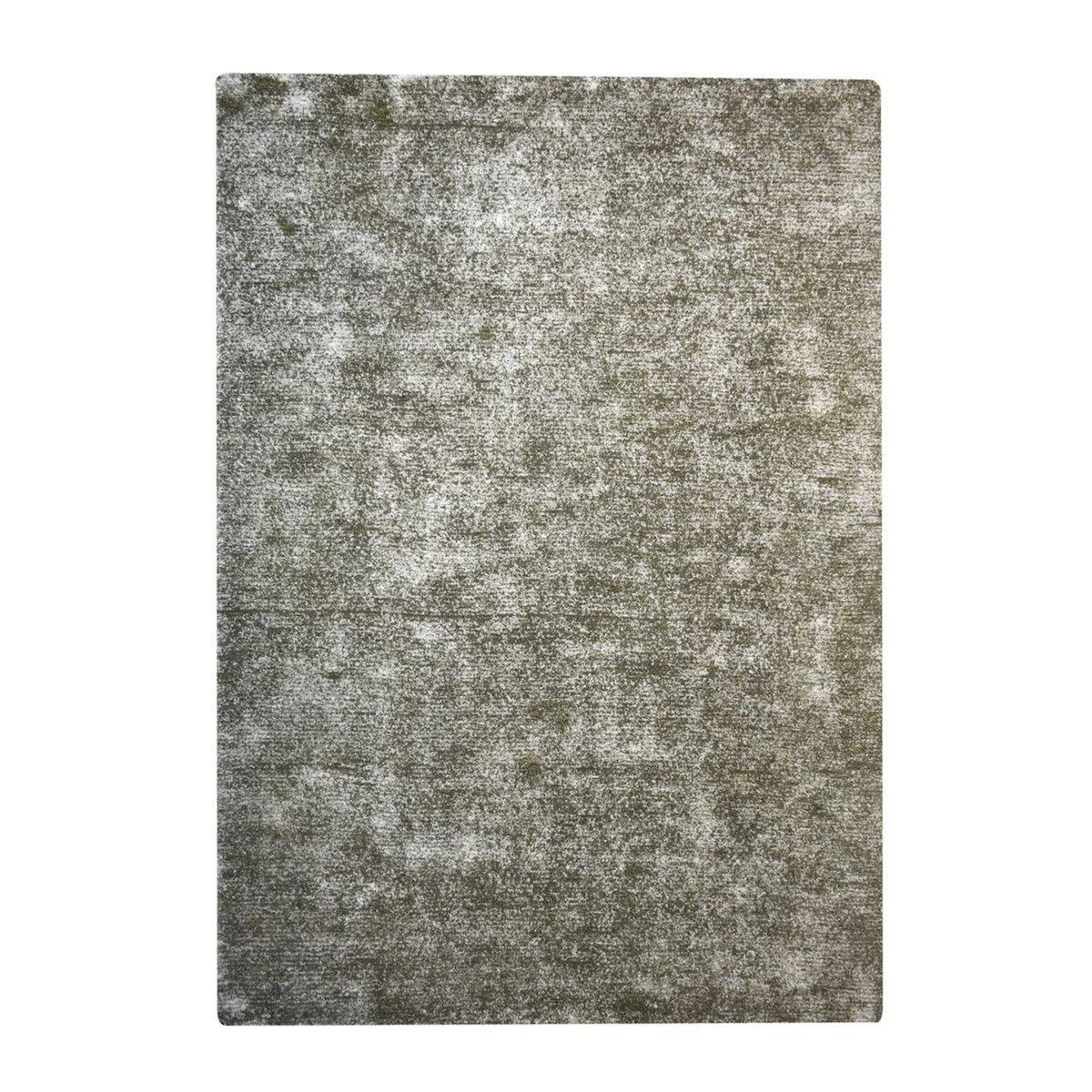 Paris Prix Tapis Vintage Tissé à la Main  Etna  Argent & Vert