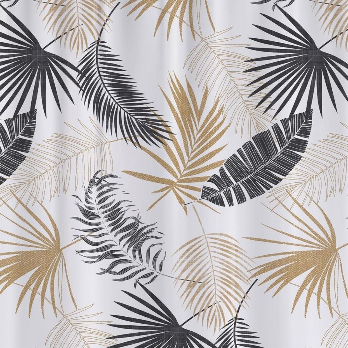 FORNORD Rideau de douche 180x180 cm Tropik