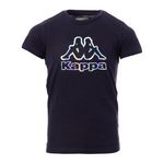 KAPPA T Shirt  Fille Kappa Kiepa. Coloris disponibles : Bleu