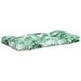 Voir la diapositive 5 : VIDAXL Coussins de palette lot de 2 motif de feuilles tissu