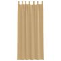 Voir la diapositive 4 : VIDAXL Rideaux en voile avec passe-tringles 2 pcs sable