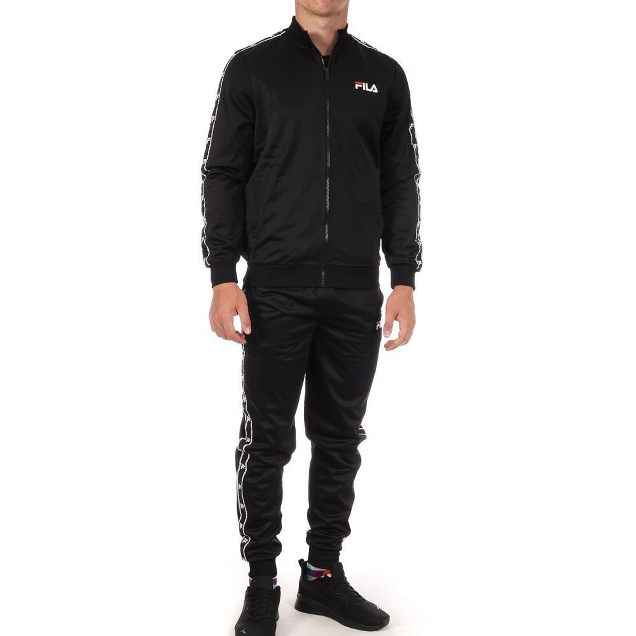 Voir la diapositive 1 : FILA Survêtement Noir Homme Fila Damson