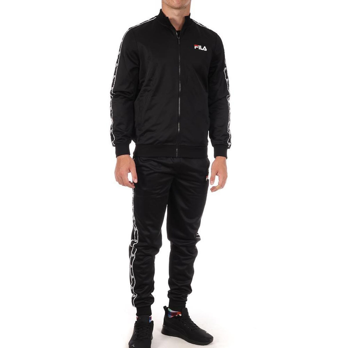 FILA Survêtement Noir Homme Fila Damson