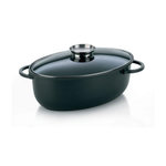 Kela line Cocotte à braiser en fonte d?aluminium 45cm noir - 15153