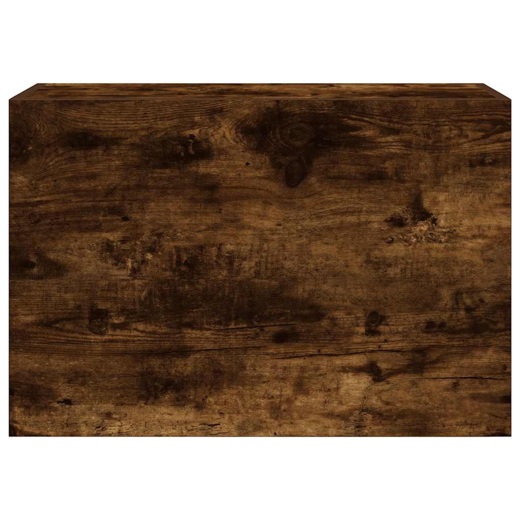 Voir la diapositive 4 : VIDAXL Armoire murale de bain chene fume 60x25x40 cm bois d'ingenierie