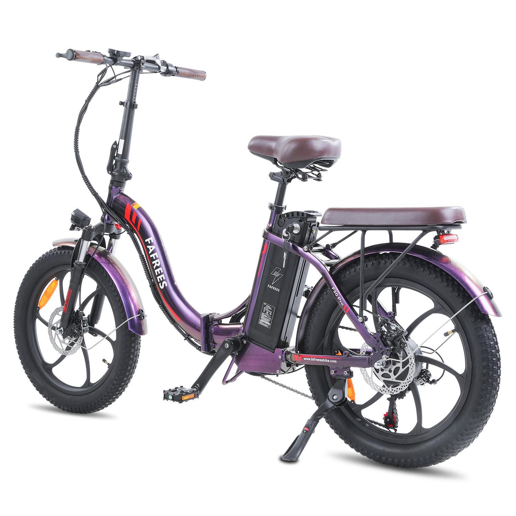 Voir la diapositive 5 : FAFREES Vélo électrique à gros pneus fafrees f20 pro