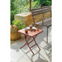 Voir la diapositive 4 : HESPERIDE Table basse pliante carrée 2 places GREENSBORO