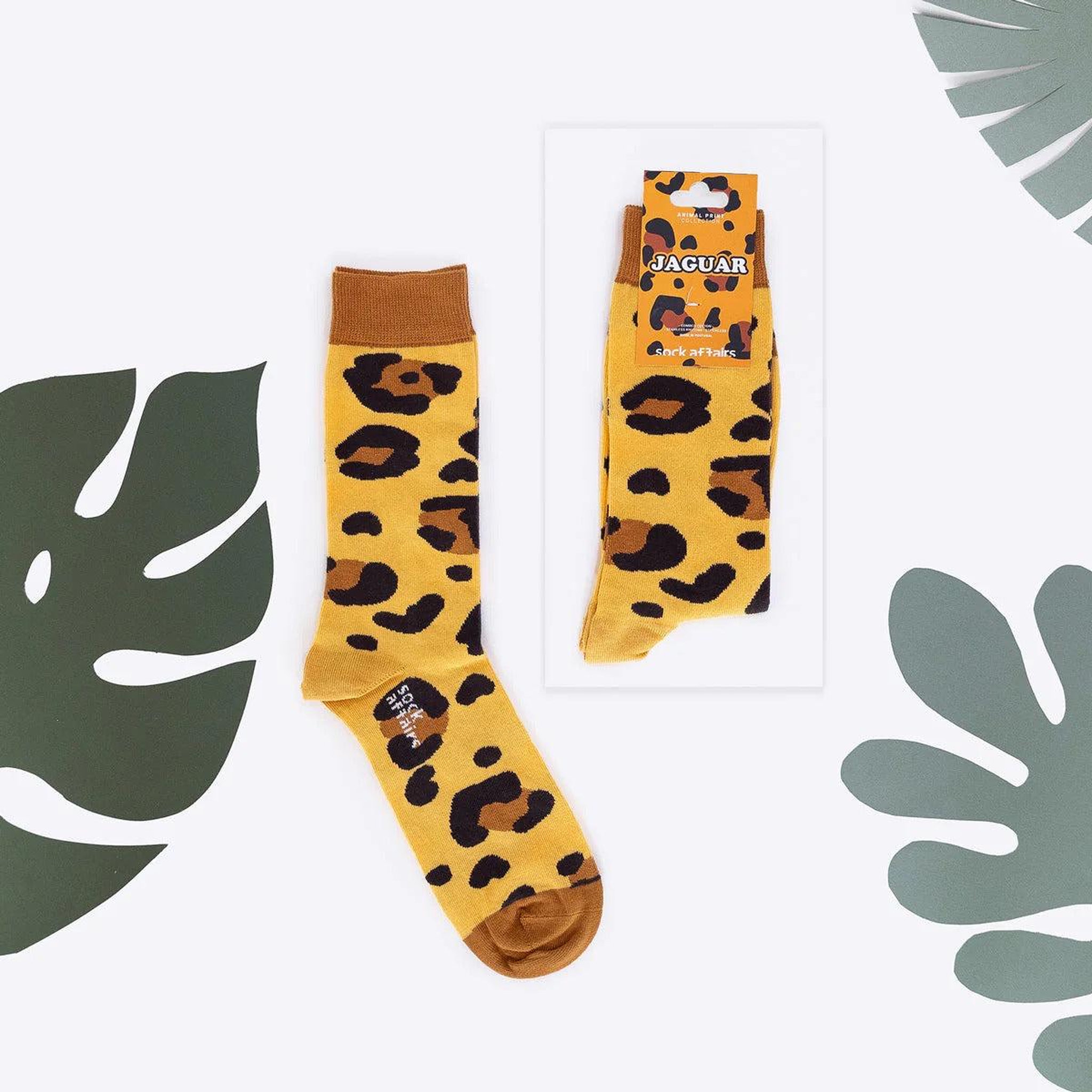 Voir la diapositive 4 : SOCK AFFAIRS Chaussettes sock affairs léopard