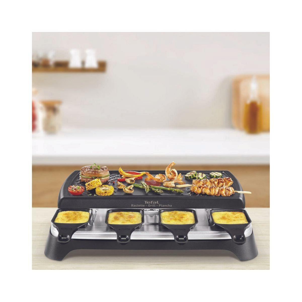 TEFAL coupelle lot de 2 poelons à raclette carrées