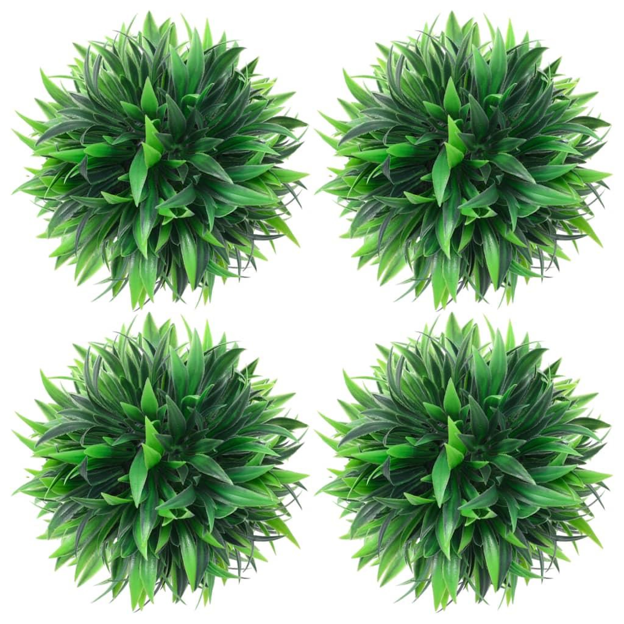 VIDAXL Boules de buis artificielles 4 pcs 15 cm