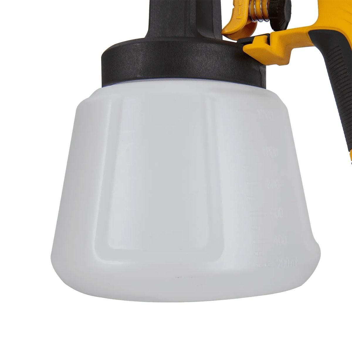 VITO Pistolet à peinture électrique 600W Reservoir 1200ml 4 modes de Pulvérisation VITO