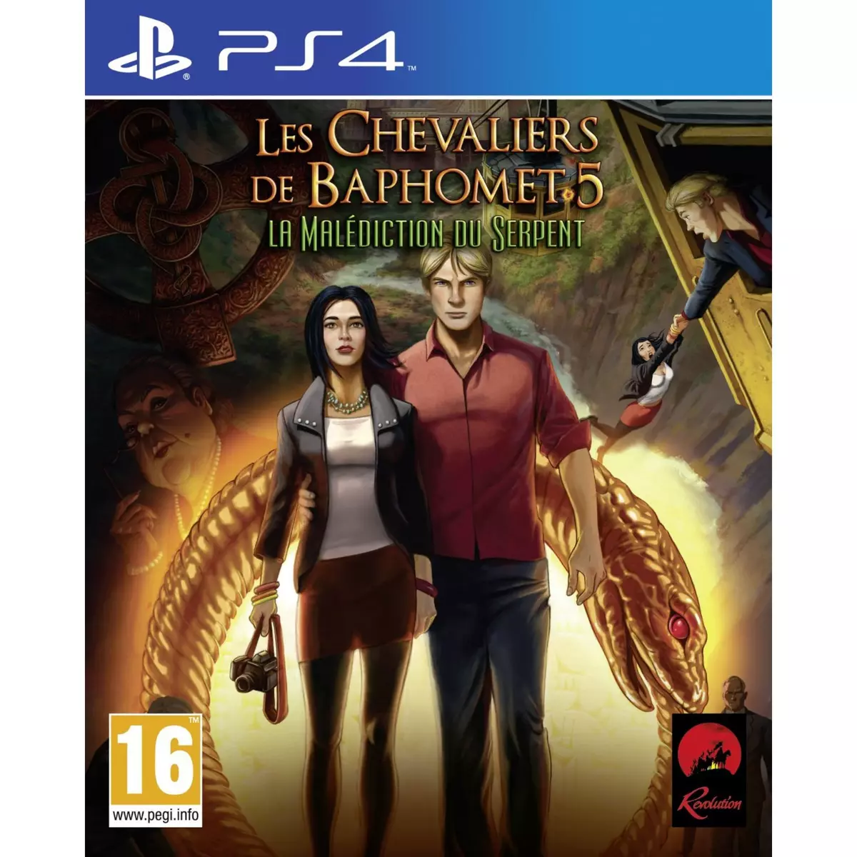 Les Chevaliers de Baphomet 5 - La Malédiction du Serpent PS4