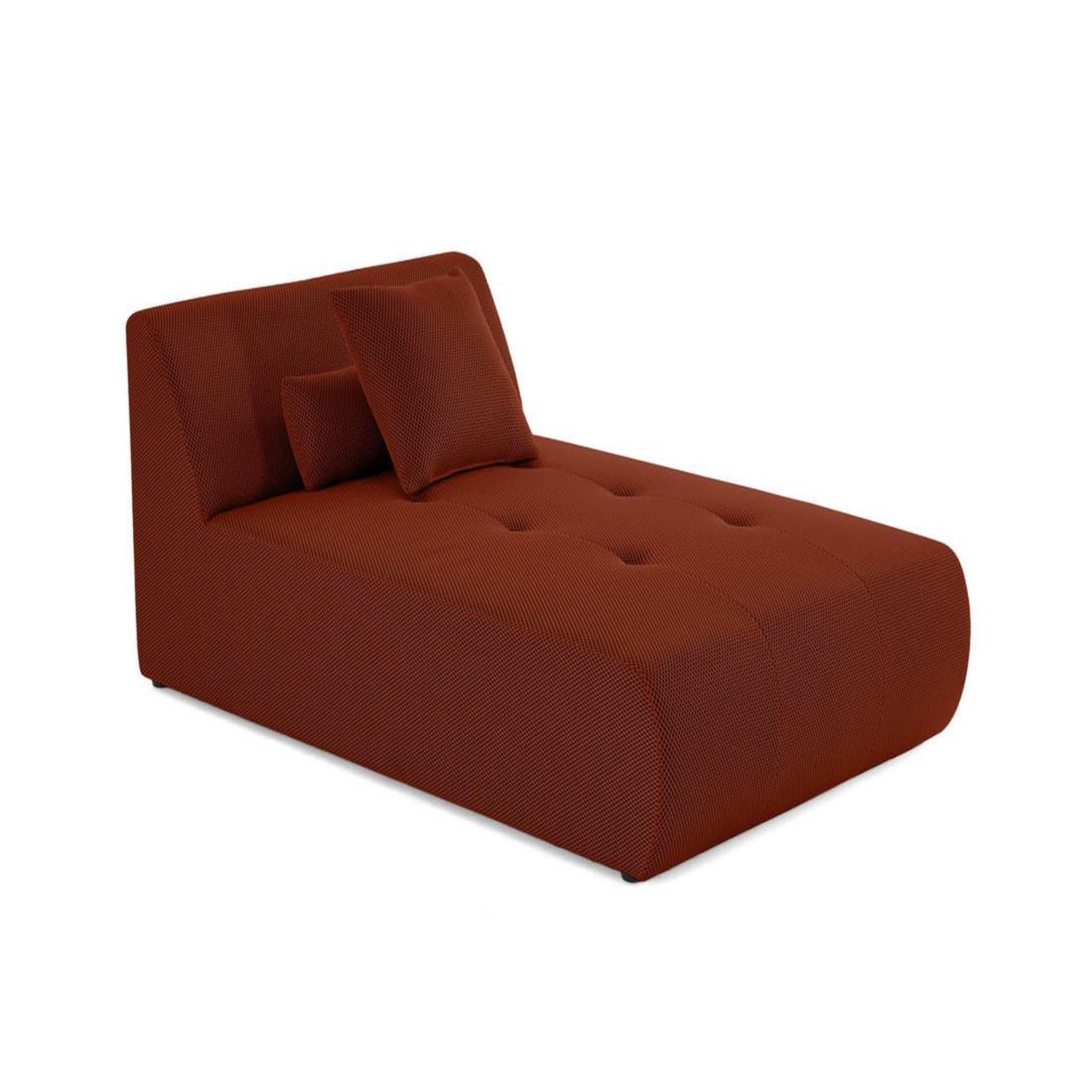 Voir la diapositive 6 : LISA DESIGN Onyx - canapé panoramique modulable d'angle droit - 7 places - en tissu mailles 3d
