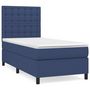 Voir la diapositive 2 : VIDAXL Sommier a lattes de lit avec matelas Bleu 80x200 cm Tissu