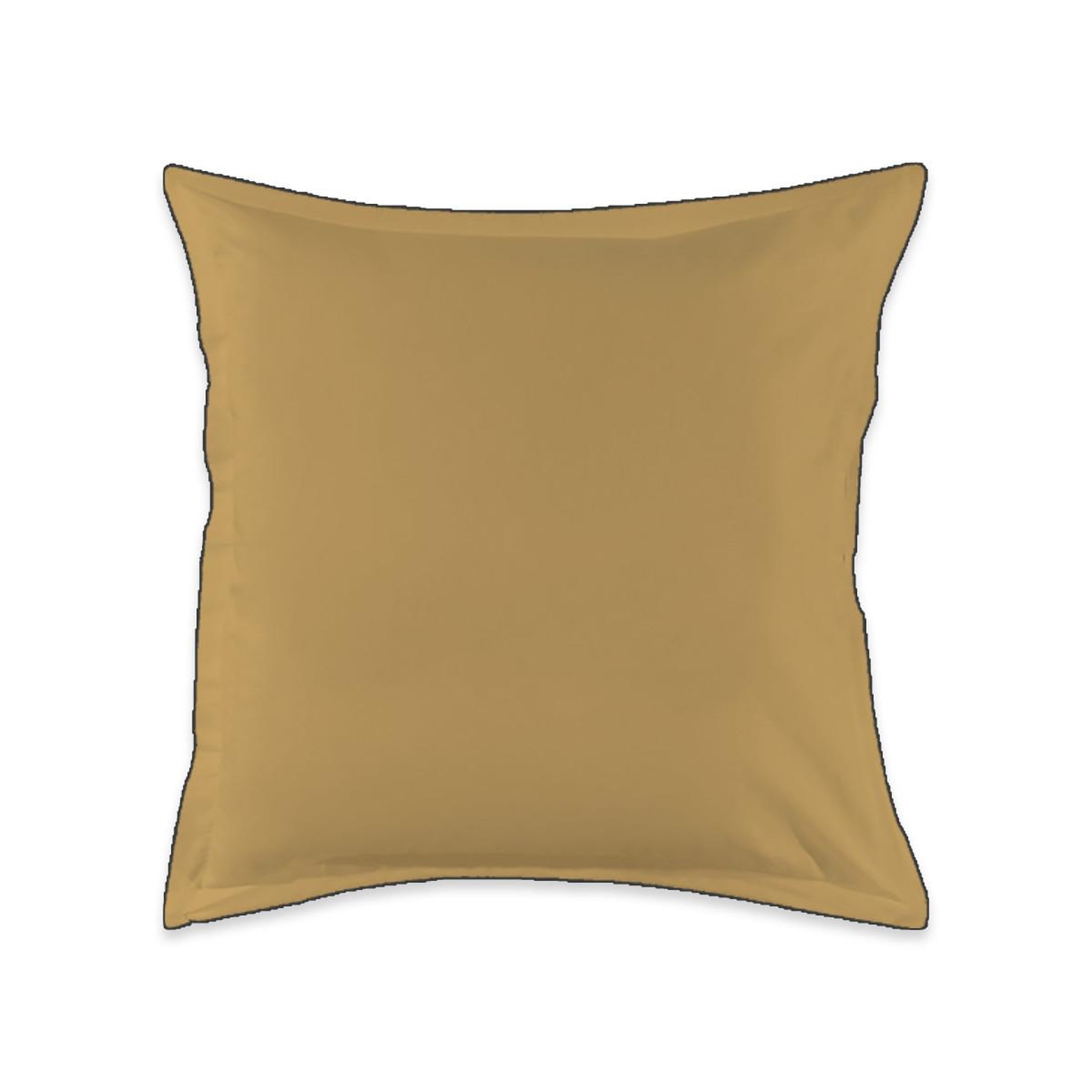 Voir la diapositive 4 : FUTURE HOME Lot de 2 taies d'oreiller unies en coton finition bourdon