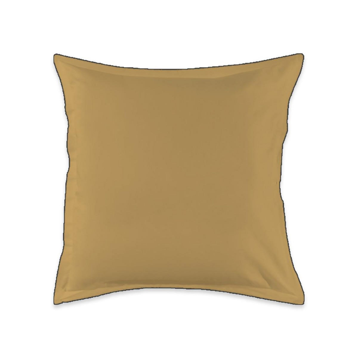 FUTURE HOME Lot de 2 taies d'oreiller unies en coton finition bourdon