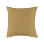 Voir la diapositive 4 : FUTURE HOME Lot de 2 taies d'oreiller unies en coton finition bourdon