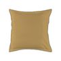 Voir la diapositive 4 : FUTURE HOME Lot de 2 taies d'oreiller unies en coton finition bourdon