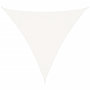 Voir la diapositive 2 : VIDAXL Voile d'ombrage 160 g/m^2 Blanc 3x3x3 m PEHD