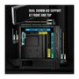 Voir la diapositive 3 : BitFenix Boitier PC sans alimentation - BITFENIX Tracery ARGB (Noir) - Moyen tour - Format E-ATX
