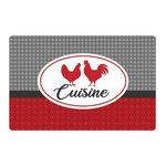 Paris Prix Set de Table  Kitchic  28x44cm Rouge & Gris