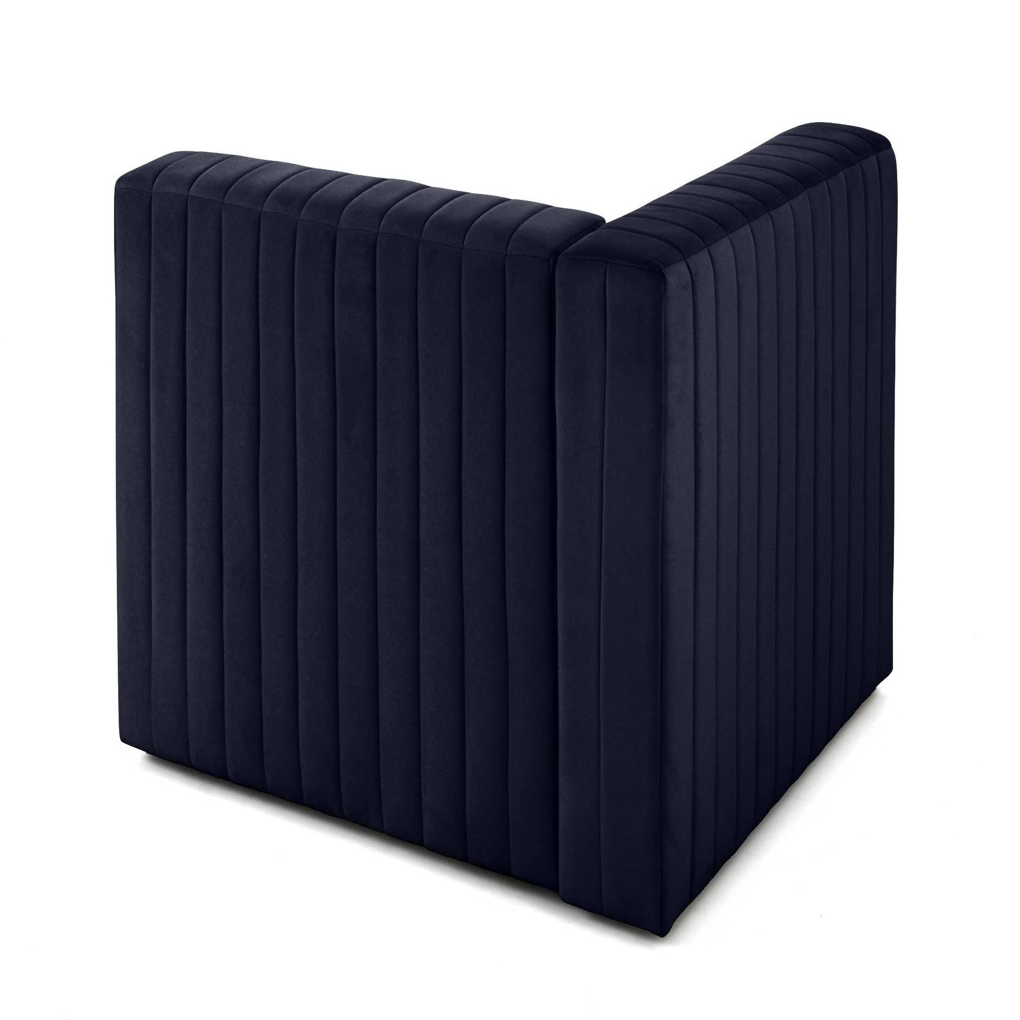 Voir la diapositive 4 : LISA DESIGN Nova - module d'assise gauche - en velours