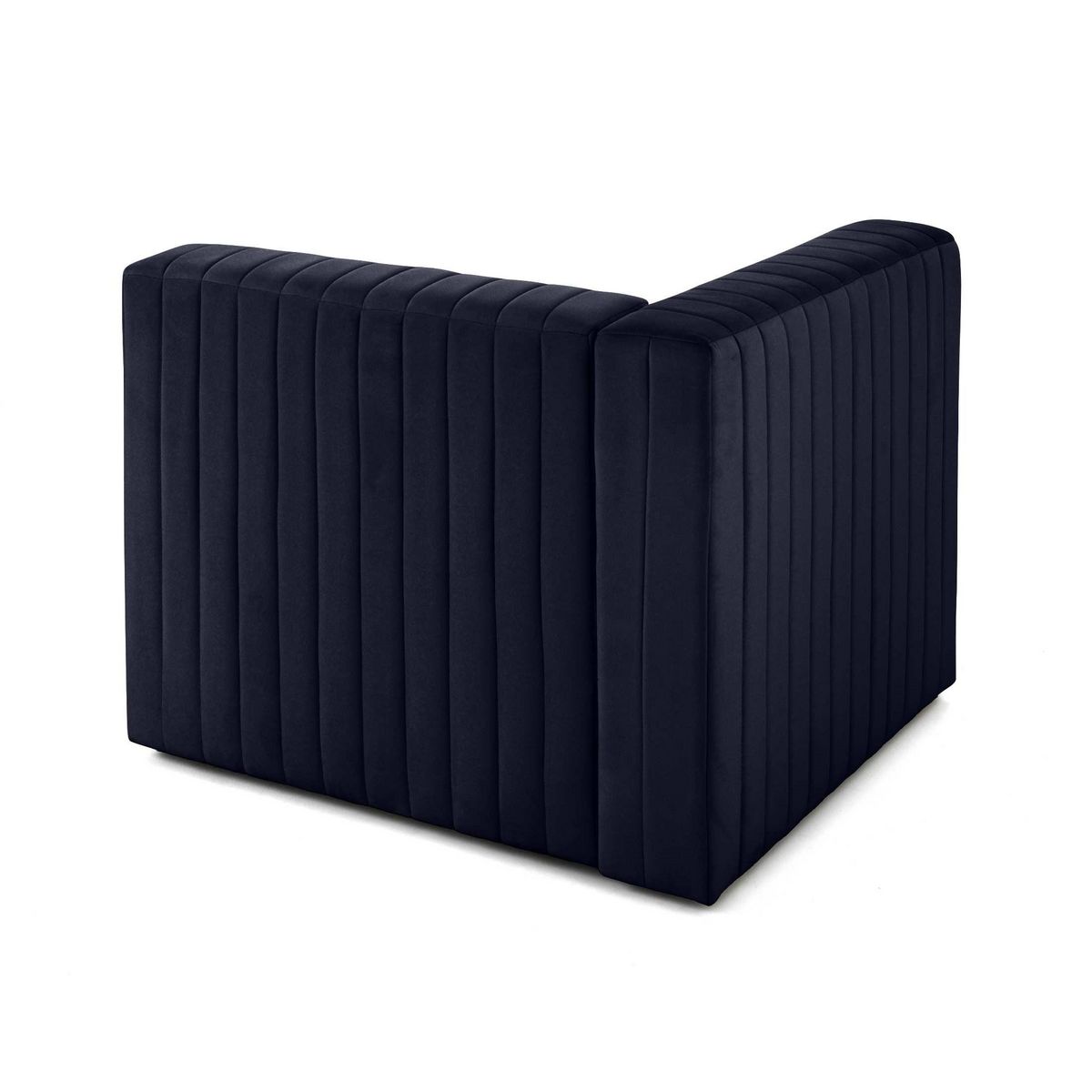 LISA DESIGN Nova - module d'assise gauche - en velours