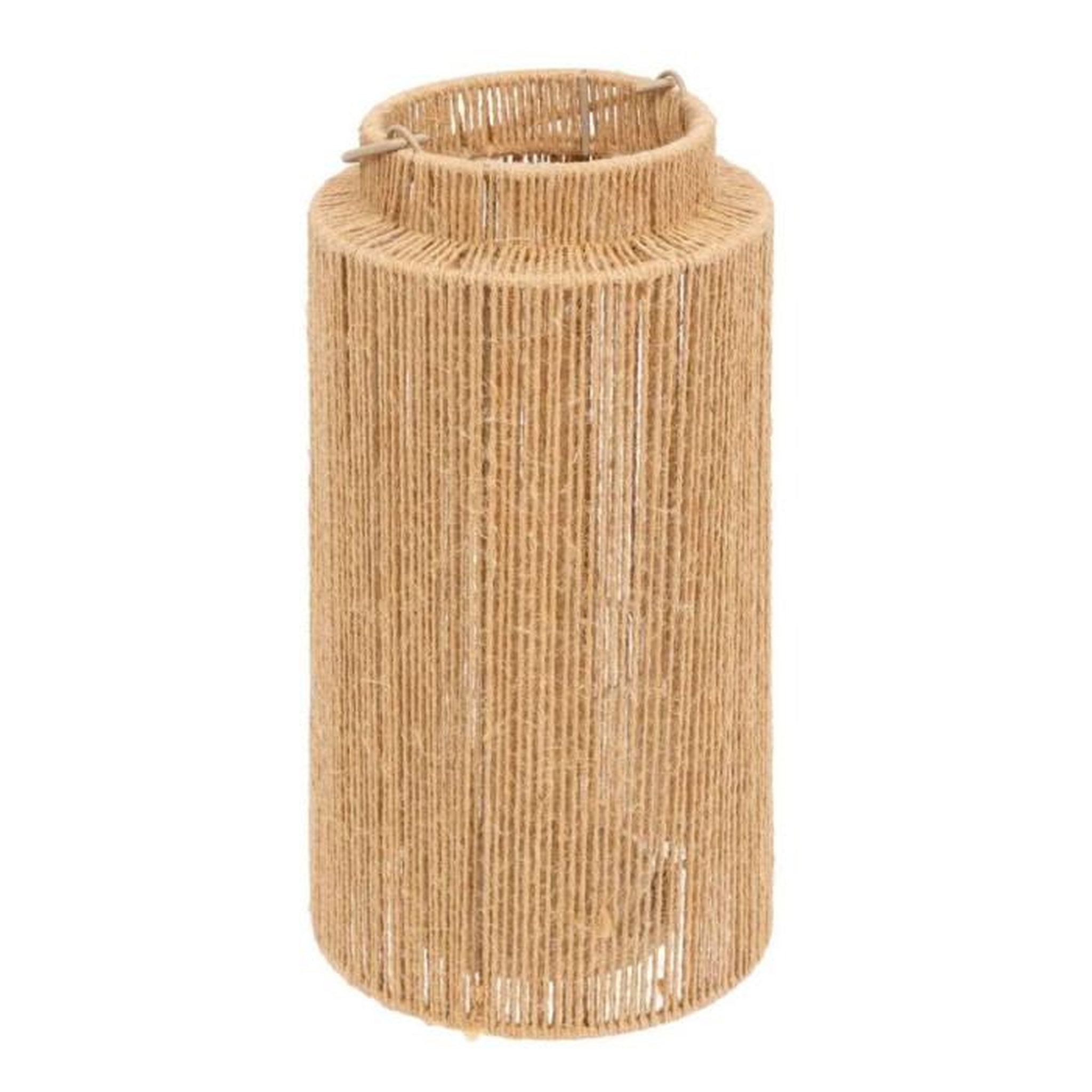 Voir la diapositive 1 : ATMOSPHERA Lanterne Déco  Floral  30cm Naturel
