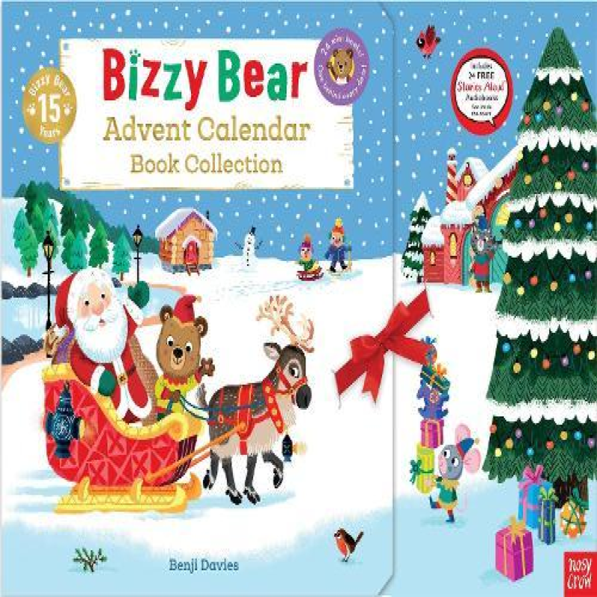 LIVRES Bizzy Bear Advent Calendar Book Collection : with 24 mini storybook surprises!