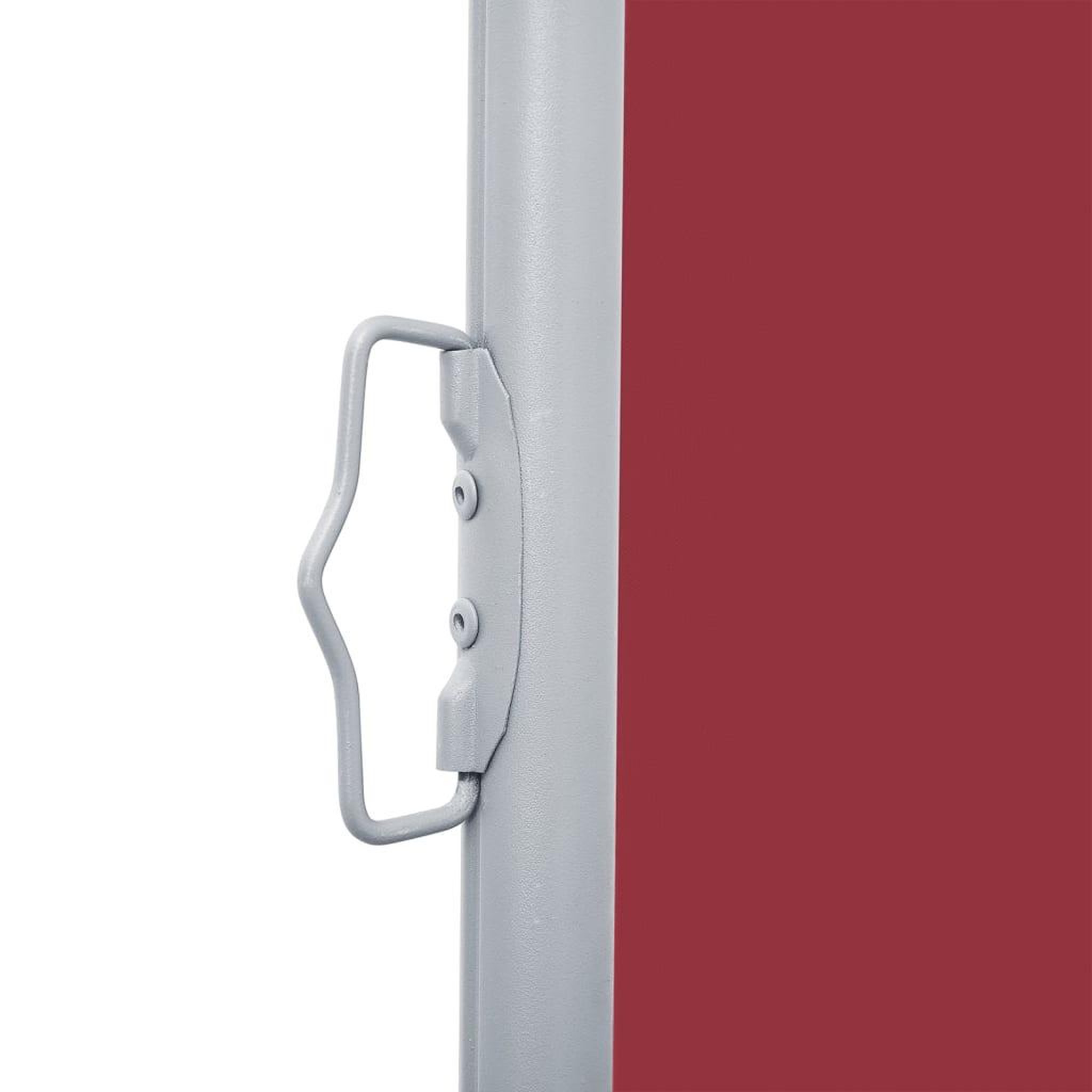 Voir la diapositive 5 : VIDAXL Auvent lateral retractable Rouge 140 x 1000 cm