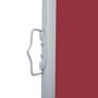 Voir la diapositive 5 : VIDAXL Auvent lateral retractable Rouge 140 x 1000 cm