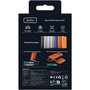 Voir la diapositive 5 : INIU Batterie externe 5000 mAh Magnet Qi2 MagPro slim orange