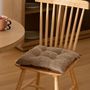 Voir la diapositive 4 : ATMOSPHERA Galette de Chaise Bouclette  Soana  38x38cm Lin