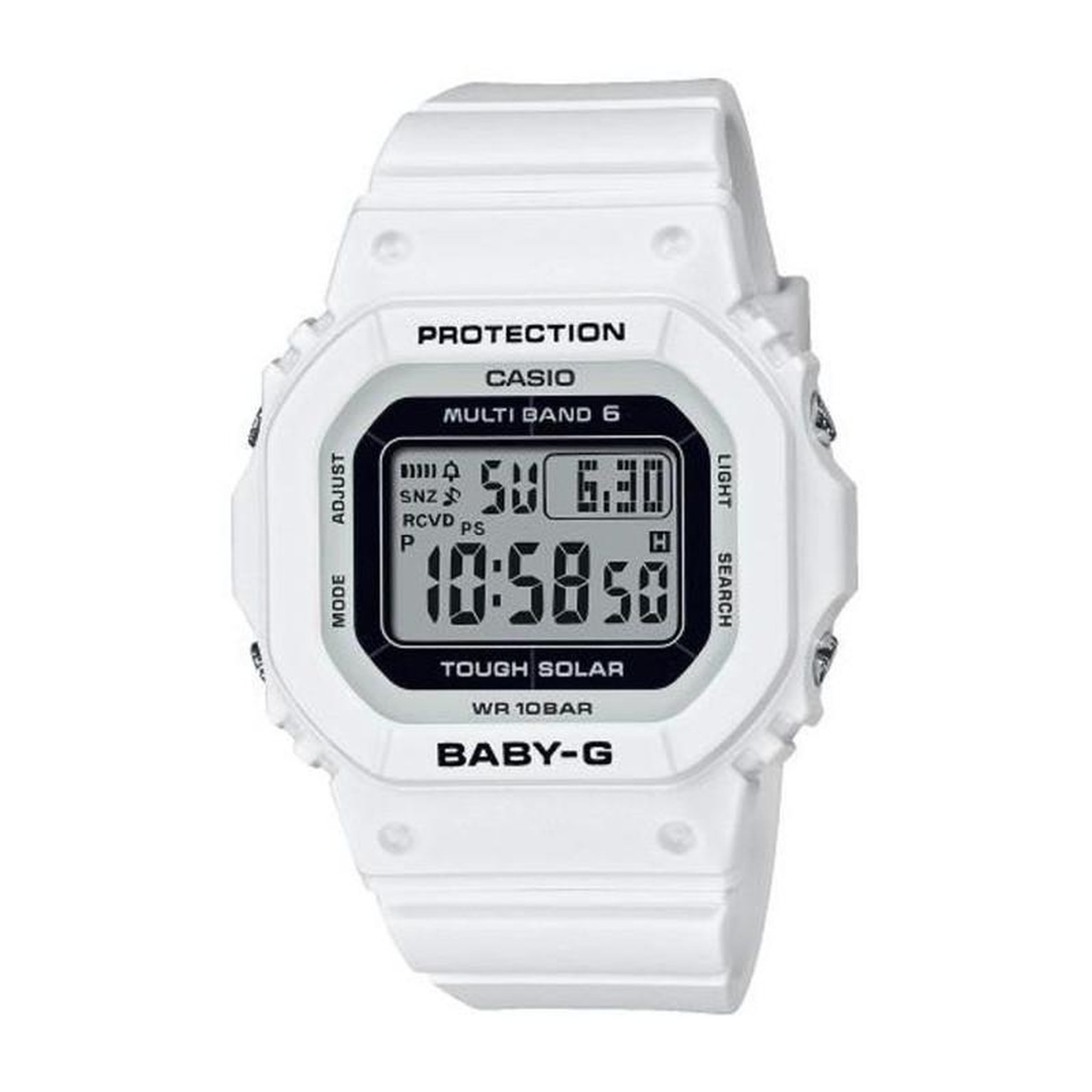 Voir la diapositive 1 : CASIO Montre Casio Baby-G Urban Homme Blanc - CASIO - Quartz - Etanchéité 10 Atm - Design sportif a la mode