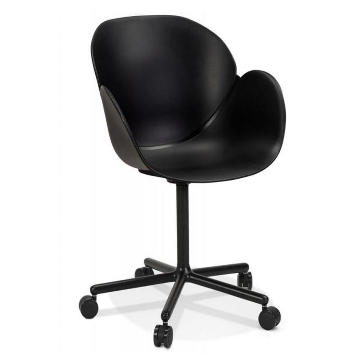 Paris Prix Chaise de Bureau Design  Maritza  85cm Noir