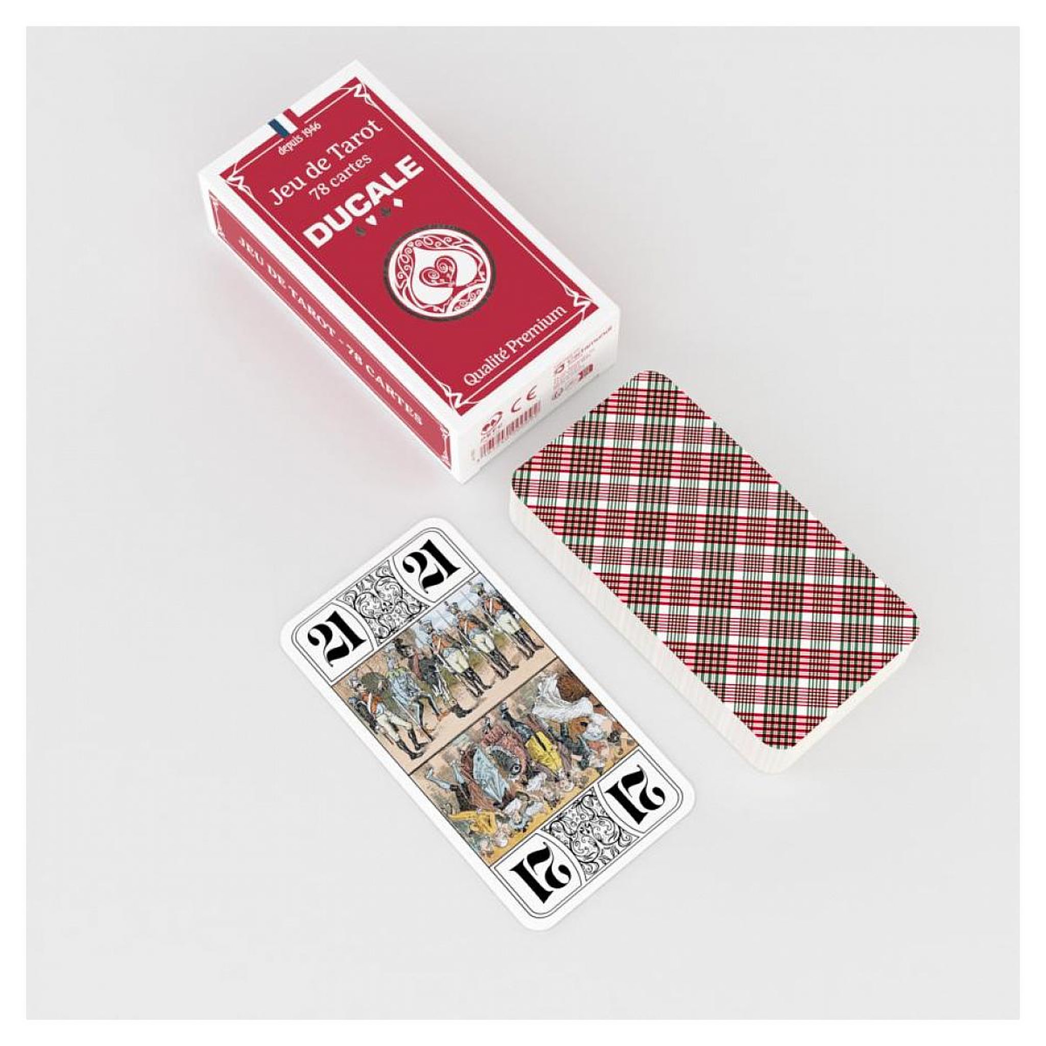 Voir la diapositive 5 : Cartamundi Ducale origine jeu de tarot