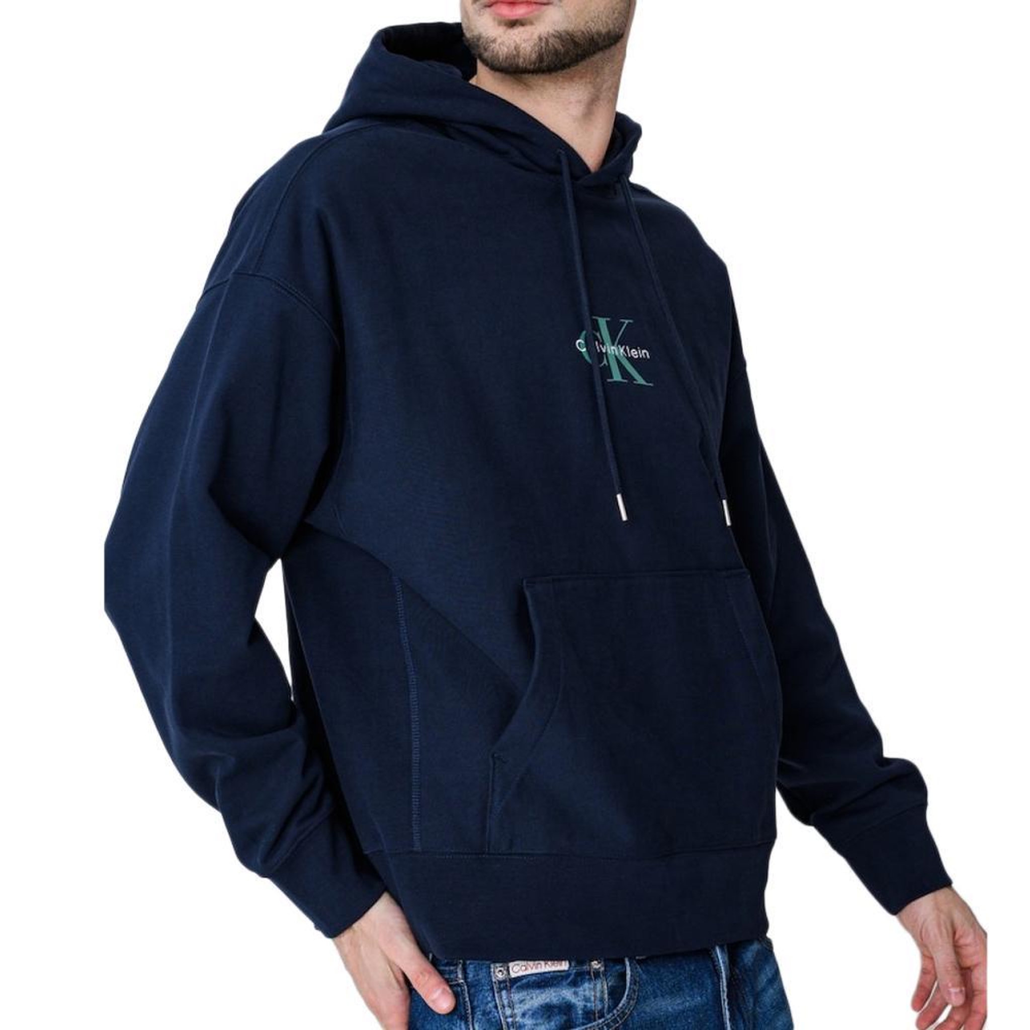 Voir la diapositive 1 : CALVIN KLEIN JEANS Sweat Marine Homme Calvin Klein Jeans Premiums