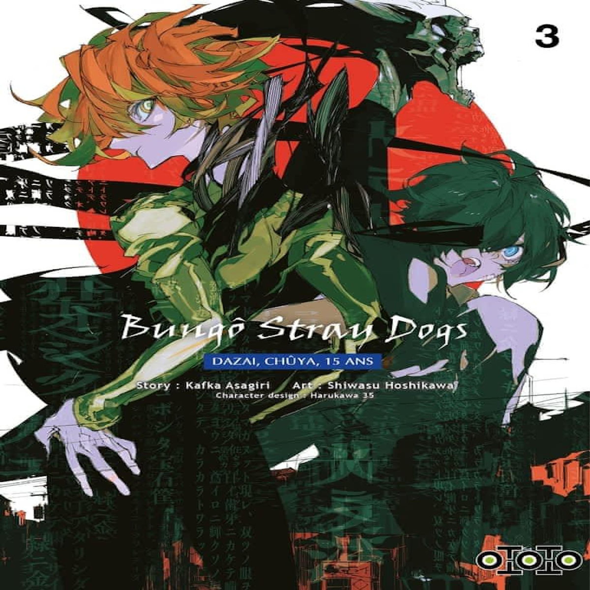 BUNGO STRAY DOGS - DAZAI, CHUYA, 15 ANS TOME 3 , Asagiri Kafka