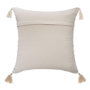 Voir la diapositive 4 : ATMOSPHERA Coussin Shine Carré avec Pompons 59x59cm - Beige